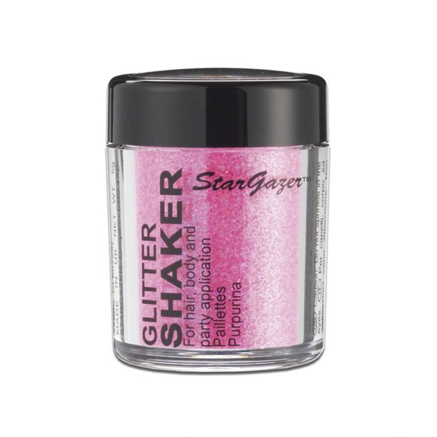 "Stargazer Multifunctional Cosmetic Glitter Shaker, 0.18 oz - Add a Sparkling Touch to Your Hair and Body for an Eye-Catching Glam Look, Perfect for Parties, Events, and Everyday Styling"