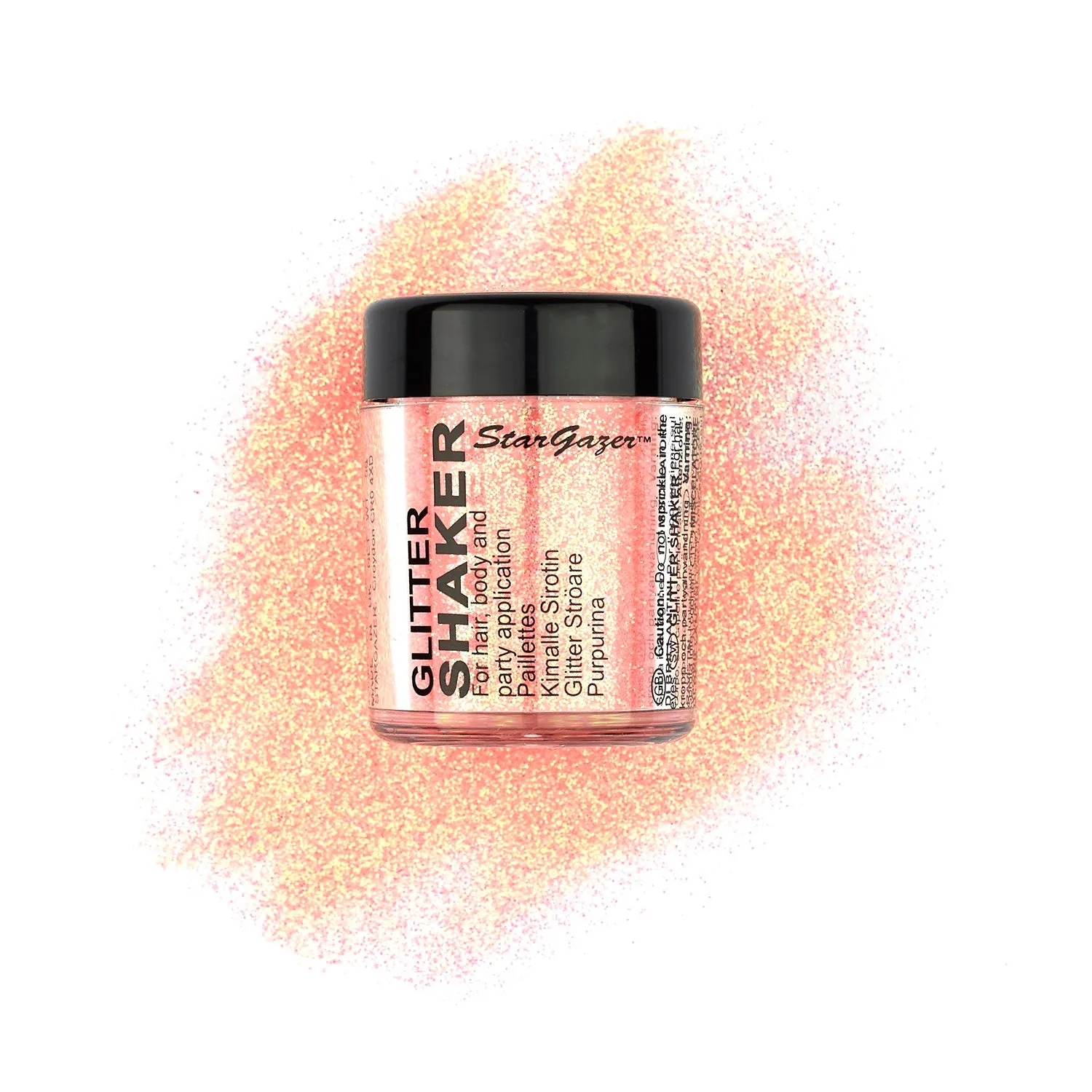 "Stargazer Multifunctional Cosmetic Glitter Shaker, 0.18 oz - Add a Sparkling Touch to Your Hair and Body for an Eye-Catching Glam Look, Perfect for Parties, Events, and Everyday Styling"
