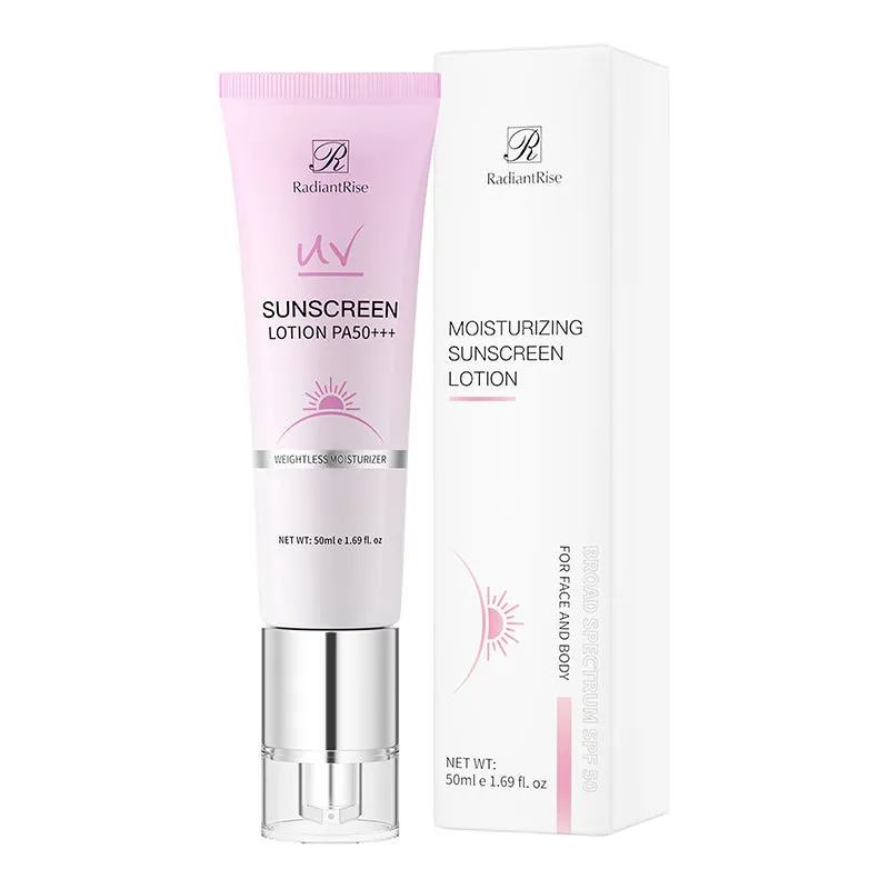 RadiantRise 50g Broad Spectrum Mineral Radiantrise Moisturizing SPF 50  Sunscreen