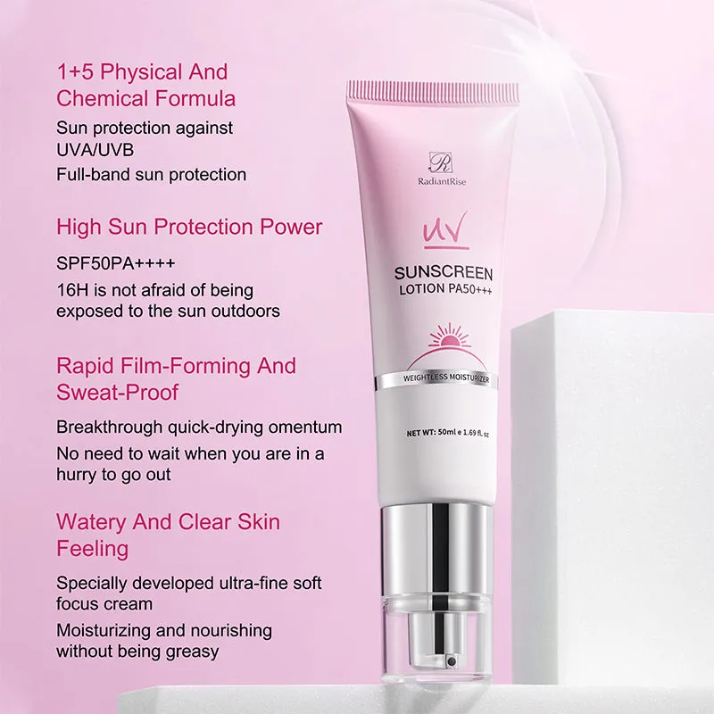 RadiantRise 50g Broad Spectrum Mineral Radiantrise Moisturizing SPF 50  Sunscreen