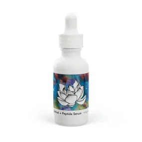 Retinol and Peptide Rejuvenating Face Serum, 1oz Lotus