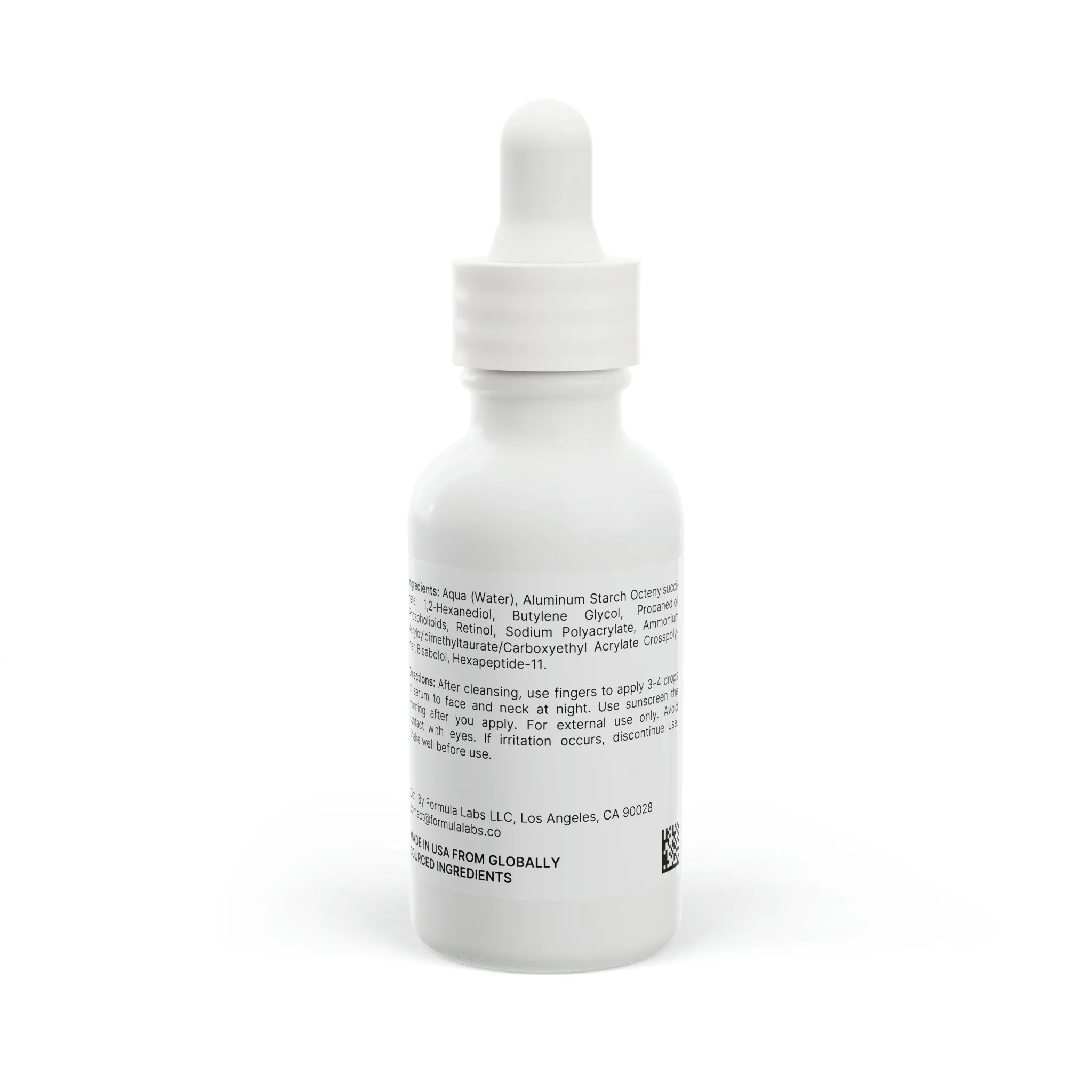 Retinol and Peptide Rejuvenating Face Serum, 1oz Lotus