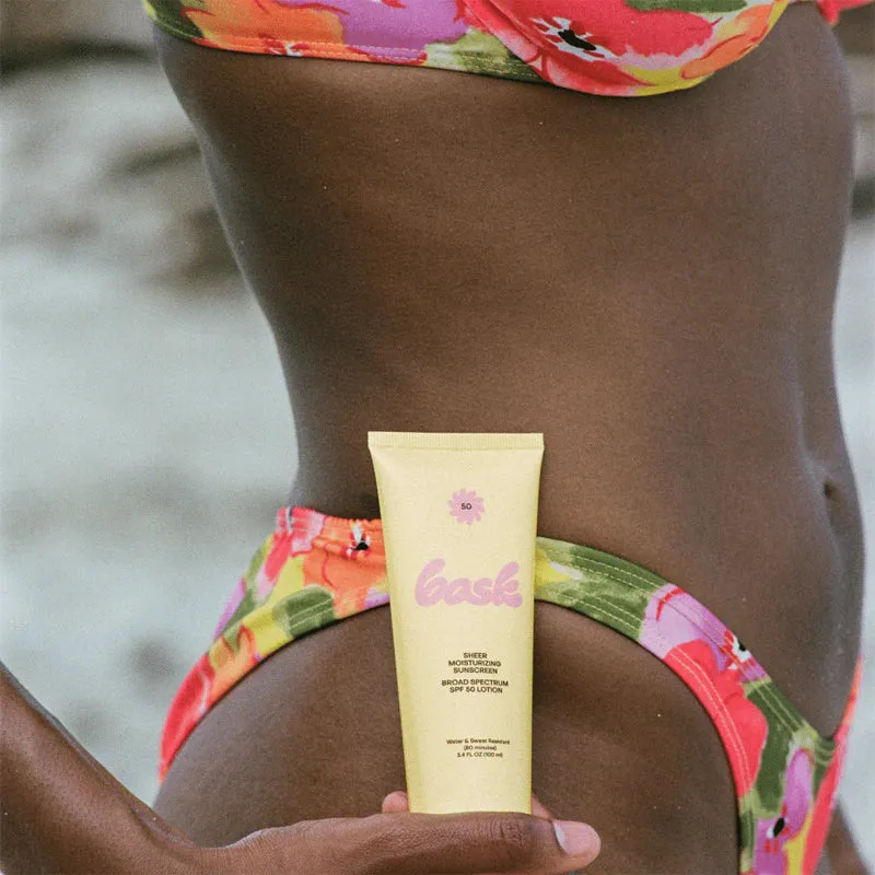Sheer Moisturizing Sunscreen Lotion SPF 50