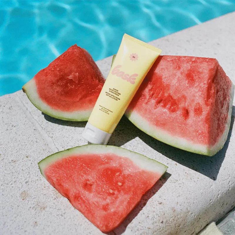 Sheer Moisturizing Sunscreen Lotion SPF 50