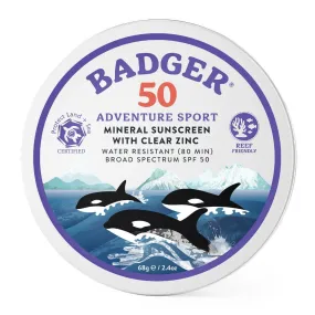 SPF 50 Adventure Sport Mineral Sunscreen