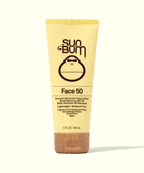SUN BUM SPF 50 FACE LOTION 3oz