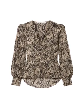 Thea Reptile Blouse